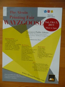 wayzgoose poster