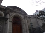 waiting for the Frick to open