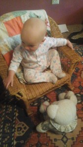 kelly in rocking chair