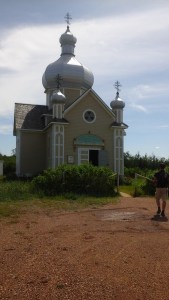 church at Ukrainian Village Museum