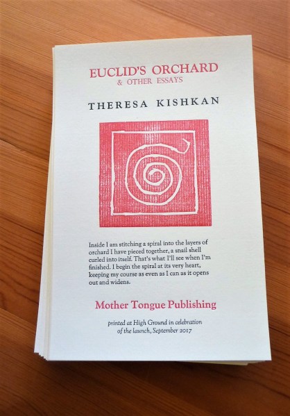 keepsake with linocut