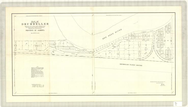 1917 map of squatters community