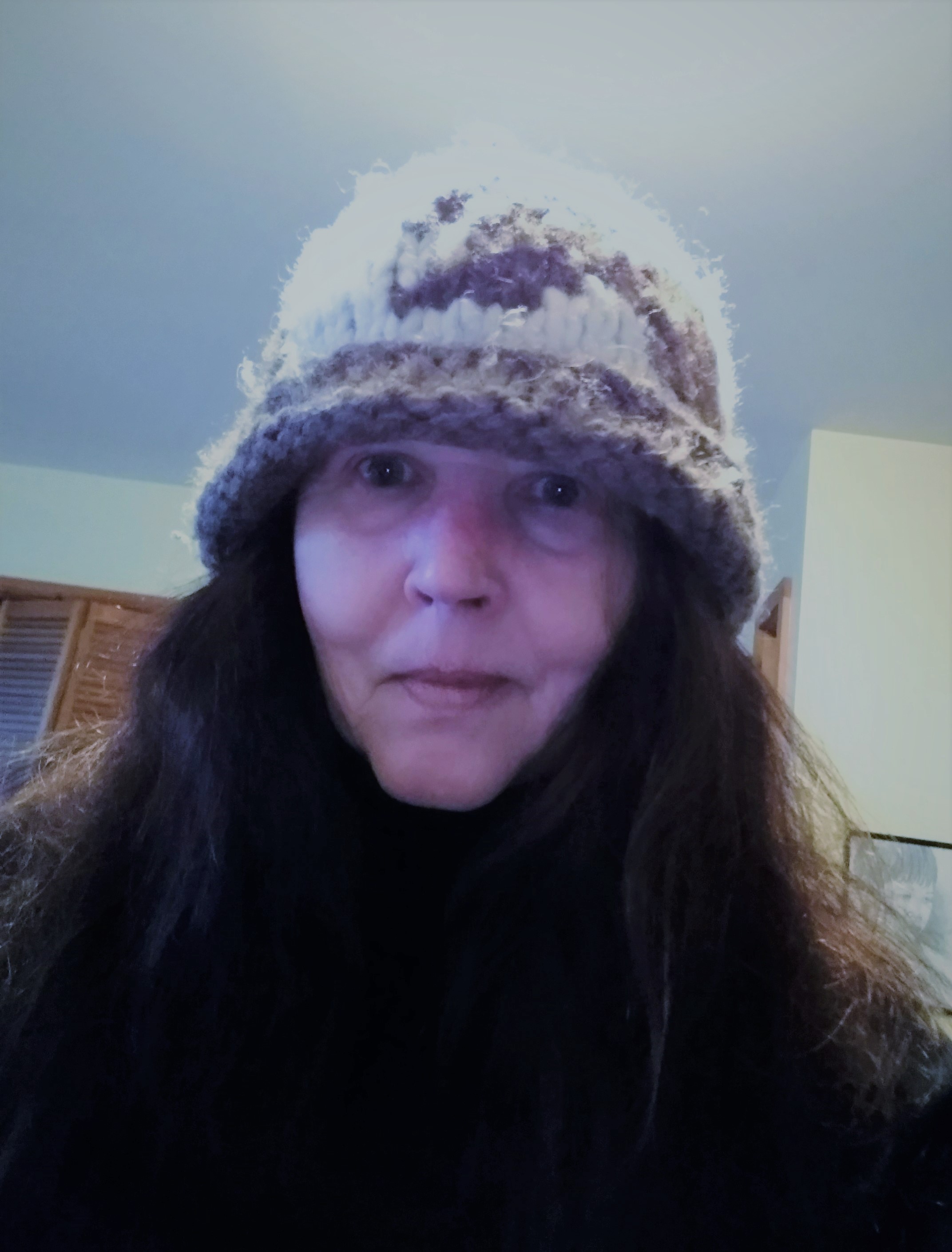 birthday girl with arctic filter